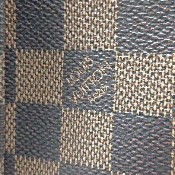 Authentic Louis Vuitton Manosque PM Brown Damier Hand Bag mn780-112525 - Picture 10 of 16